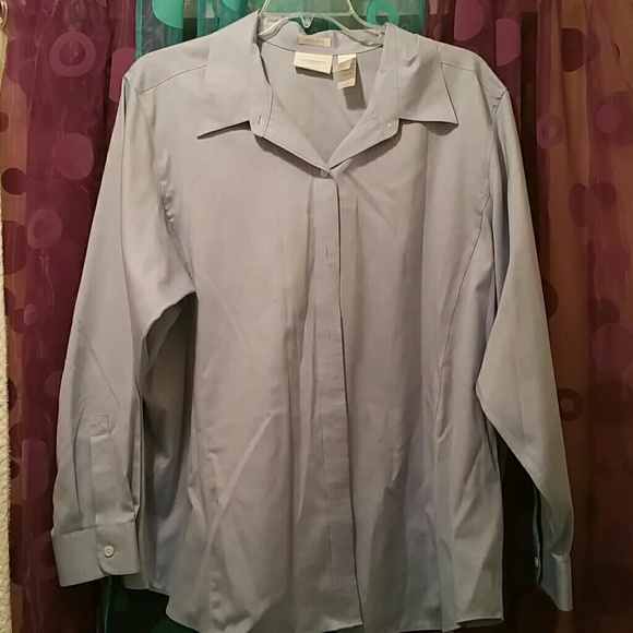 Liz Claiborne light blue dress shirt.