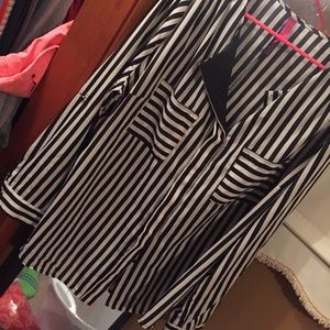 Cute Pinstriped Blouse