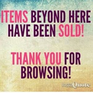 Everything Beyond This Point Has Been Sold ??...