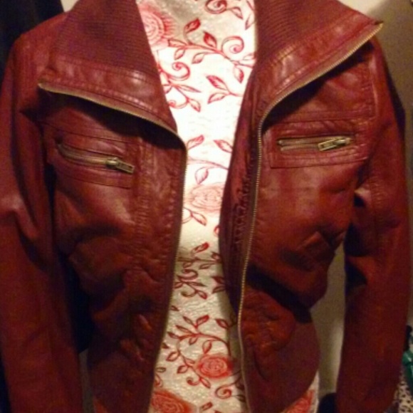 Leather jacket