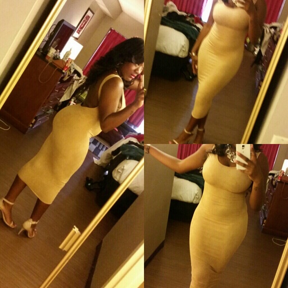 Nude dress