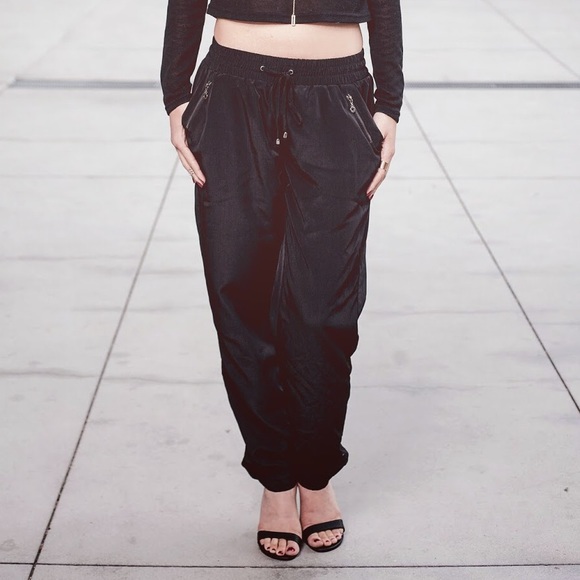 Black Jogger Pants