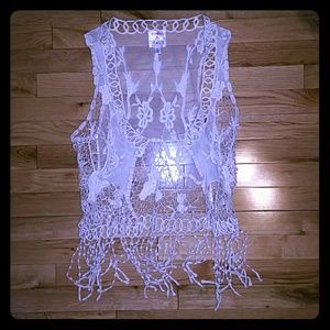 Lace vest