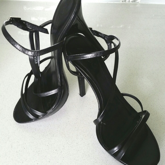 ALDO Strappy 4" High Heels - Black - Size US6