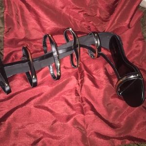 New Bebe gladiator sandals size 8