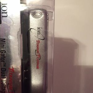 A mini Ion flat iron