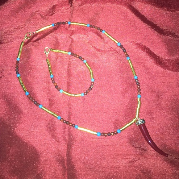 Men necklace-bracelet handmade