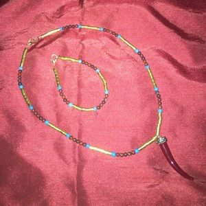 Men necklace-bracelet handmade