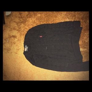 Mens polo sweater.