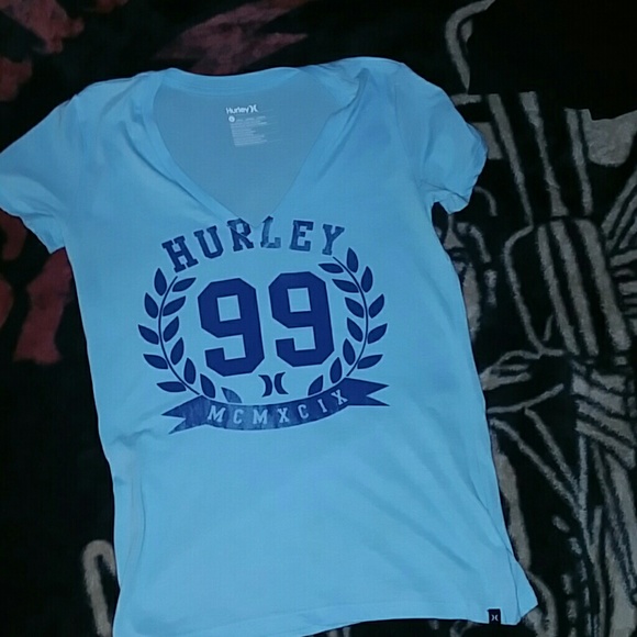 Baby blue Hurley tee