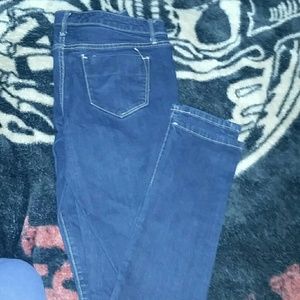 Mossimo super skinny dark wash jeans