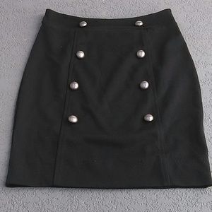 Black Embellished Skirt