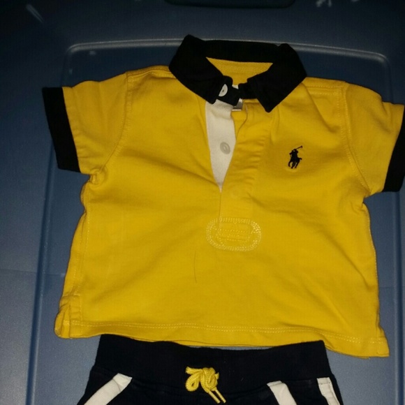 POLO LAYETTE 2 PIECE SHORT SET
