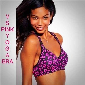 VICTORIA'S SECRET PINK YOGA BRA NWOT