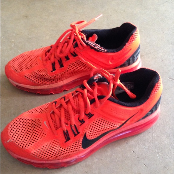 Orange Nike air max