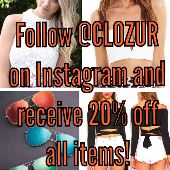 20% off all items