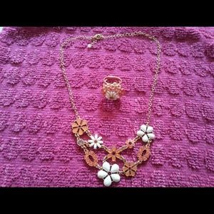 Neckalace matching ring