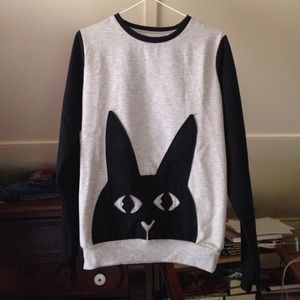 ASOS rabbit sweatshirt