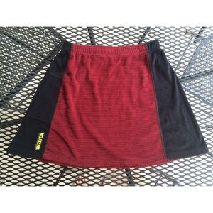 Melanzana Micro Grid Ultra Mini Skirt