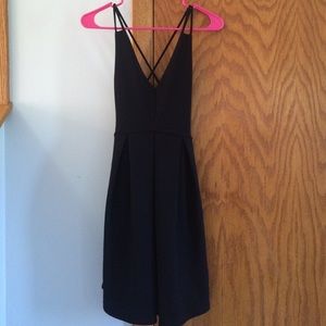 ‼️bundled‼️Low cut cross back dress