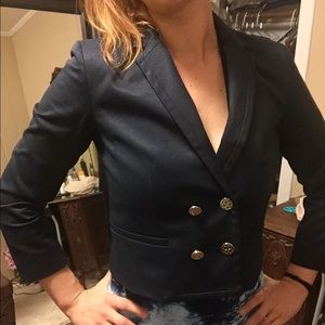NWOT Ann Taylor cropped blazer 00P
