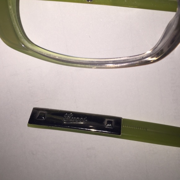 96% off Gucci Accessories - Gucci green eye glass frames ...