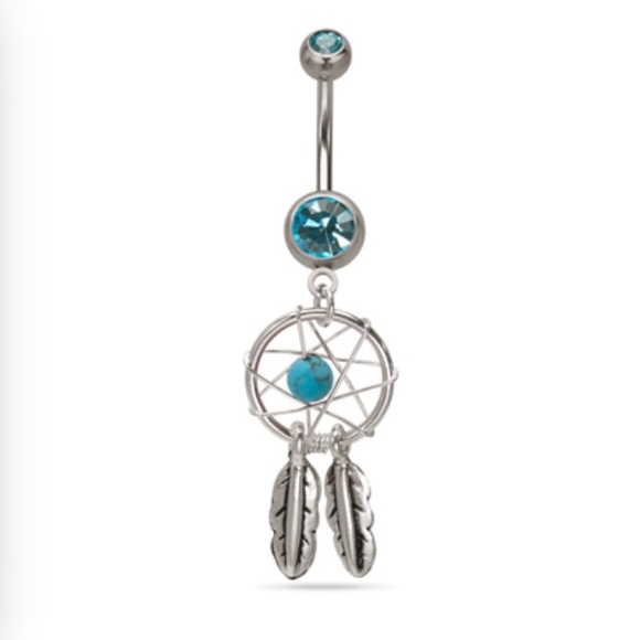 🛏Dream  catcher belly ring🛏