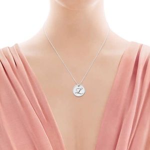 Tiffany & Co. Jewelry - 🚫SOLD TIFFANY NOTES LETTER "L" ROUND PENDANT Tiffany & Co. Jewelry - 🚫SOLD TIFFANY NOTES LETTER "L" ROUND PENDANT