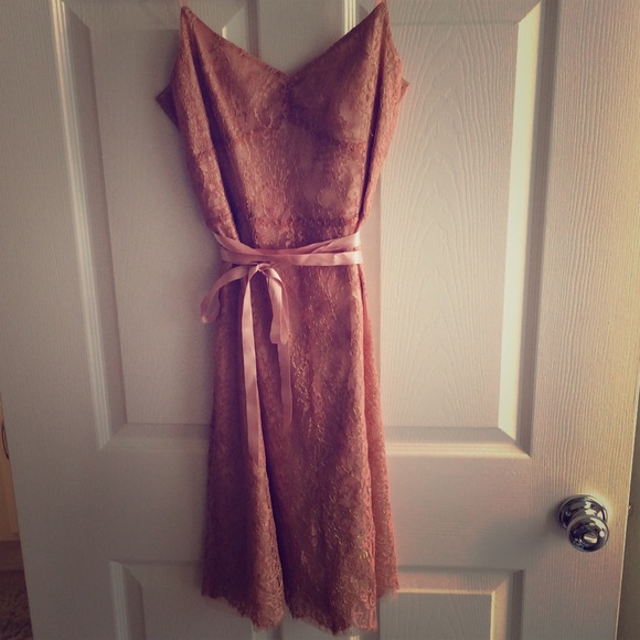 Pink Lace Dress