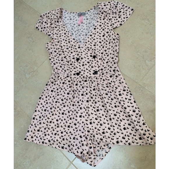 Lipsy London sailor-type romper