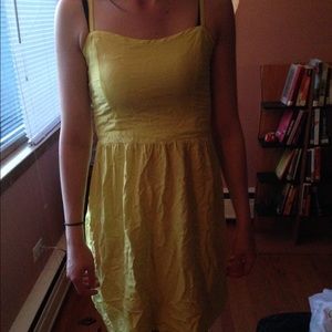 Yellow summer dress