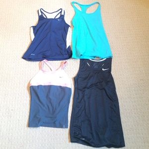 Nike tennis/workout tops