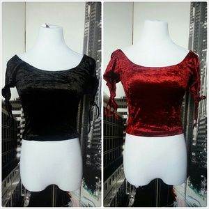 *Reserved* Set of 2 BEBE Crop Tops