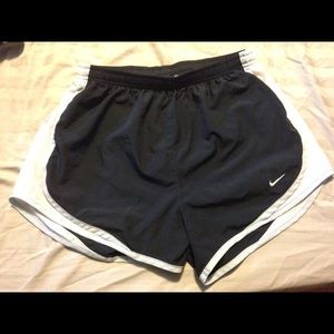 Navy, white, baby blue shorts