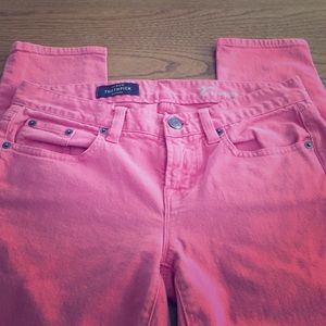 J. Crew Toothpick Jeans 27 ankle