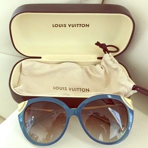 Discounted $50 Amber LV Sunglasses