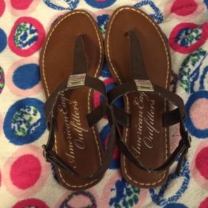 American eagle sandals