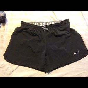 Dri-fit Nike shorts (2 black pairs & 1 navy)
