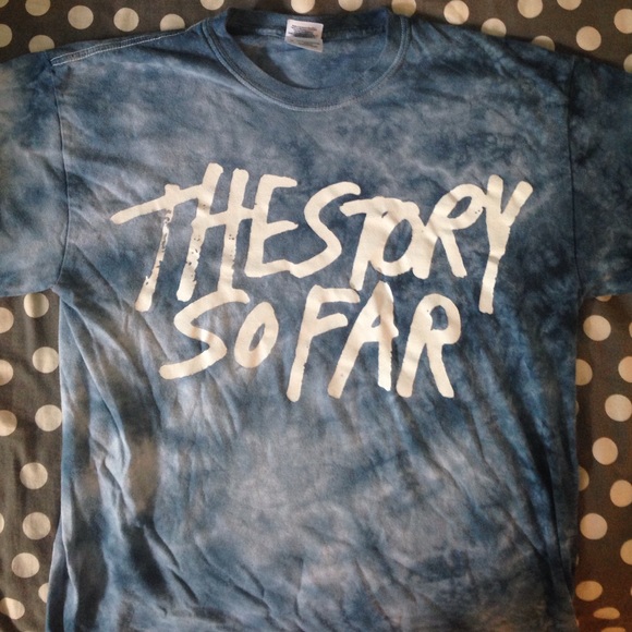Tssf The Story So Far tye die shirt