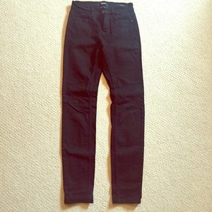 STEAL BDG High Rise Cigarette Ankle Black Jeans