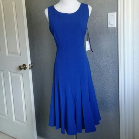 Calvin Klien royal blue dress