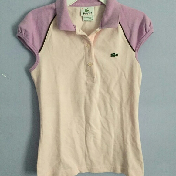 Lacoste Ladies Size 34 (xmall) tennis style polo