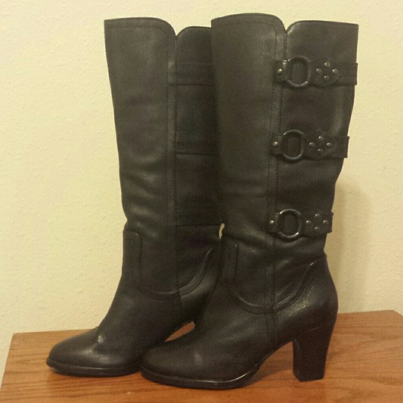 Matisse black with buckle boots