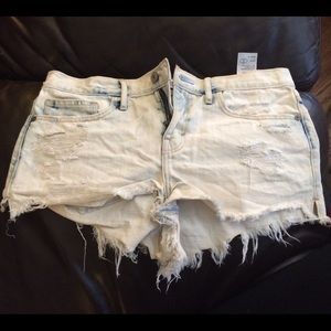 Abercrombie and Fitch Cutoff Shorts
