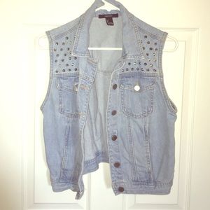Denim vest