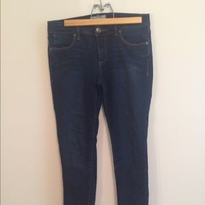 Free People crop dark jeans. Only worn once