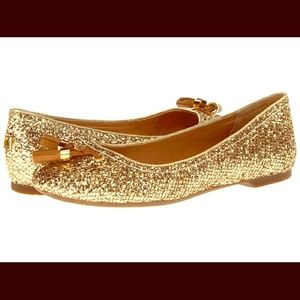 Sperry Top-Sider Bliss Ballerina Flat Gold Glitter