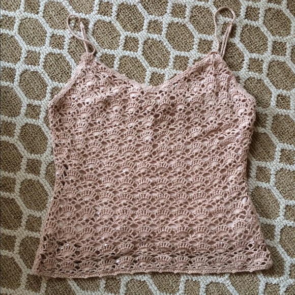 Sparkly Betsey Johnson knit tank
