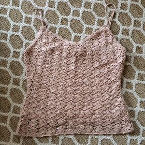 Sparkly Betsey Johnson knit tank