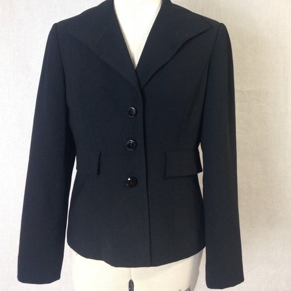 Liz Claiborne Black Blazer - Picture 1 of 4